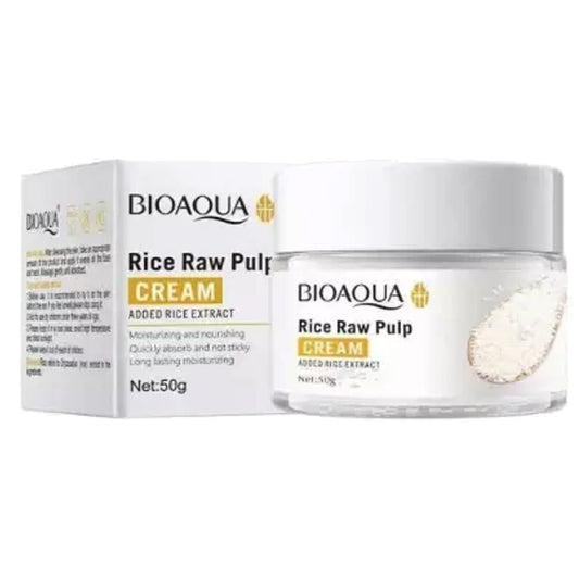Bioaqua Rice Raw Pulp Cream - 50g