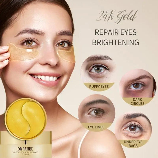 Dr.Rashel 24K Gold Collagen Lifting & Firming Hydrogel Eye Mask - 60g