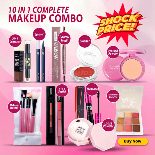 10 IN 1 MUST HAVE MAKEUP COMBO