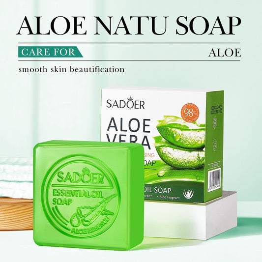 Sadoer Aloe Vera Natural Soap - 100g